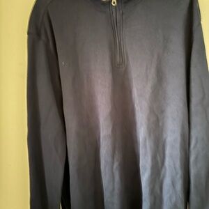 Croft & Barrow Men's Black Zip-Up Sweater